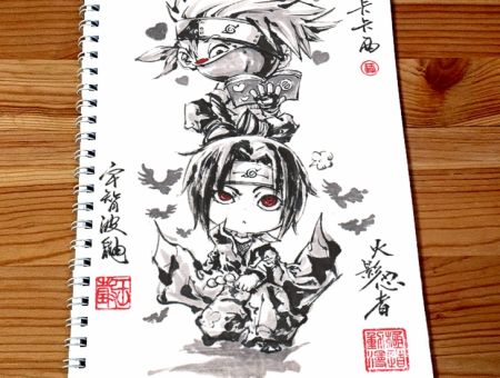 Скетчбук Naruto SKBK-294