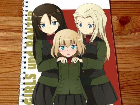 Скетчбук Girls und Panzer SKBK-336