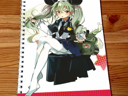 Скетчбук Girls und Panzer SKBK-337