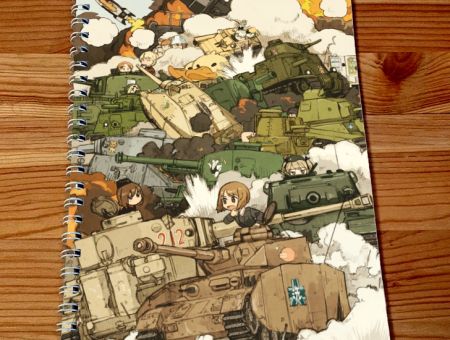 Скетчбук Girls und Panzer SKBK-338