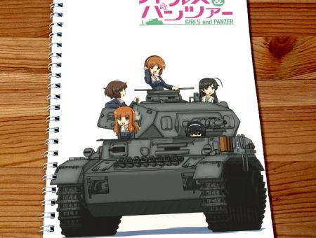 Скетчбук Girls und Panzer SKBK-343