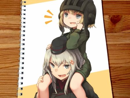 Скетчбук Girls und Panzer SKBK-345
