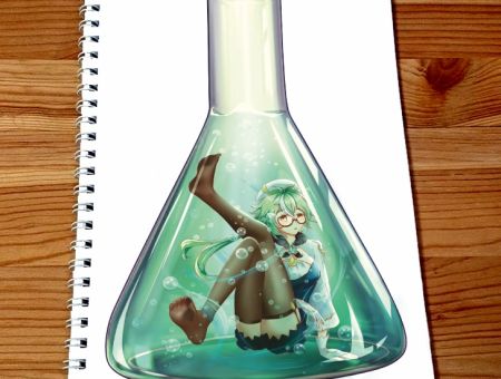 Скетчбук Сахароза Геншин Імпакт Genshin Impact SKBK-376