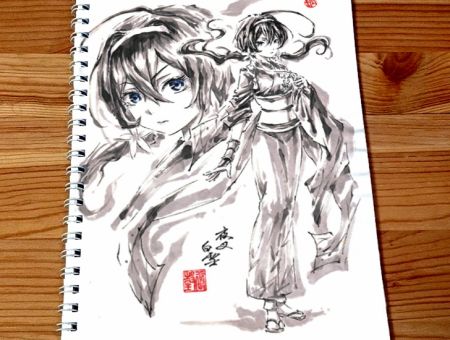 Скетчбук Bungou Stray Dogs Великий з бродячих псів SKBK-533