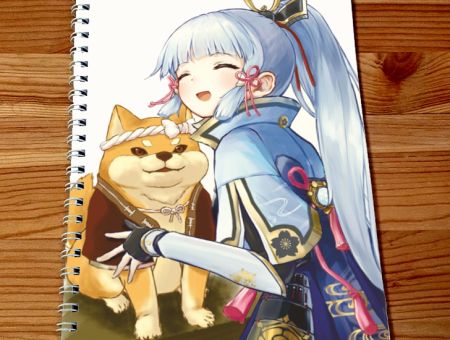 Скетчбук Геншин Імпакт Аяка Genshin Impact SKBK-545