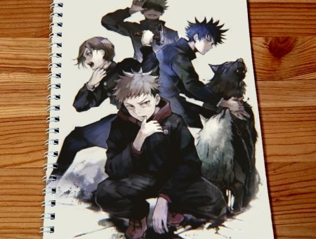 Скетчбук Магічна Битва Jujutsu Kaisen SKBK-581