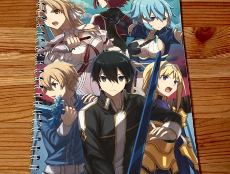 Скетчбук Майстер меча онлайн Sword Art Online SKBK-609