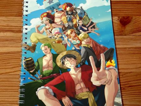 Скетчбук One Piece Ван-Піс Пірати Солом'яного Капелюхи SKBK-629