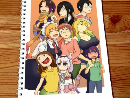 Скетчбук Kobayashi-san Chi no Maid Dragon SKBK-691