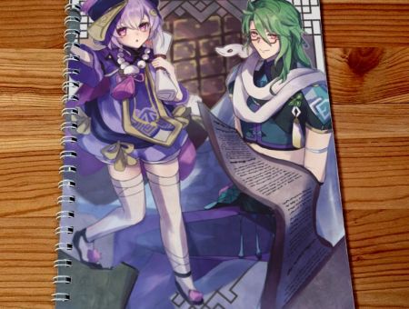 Скетчбук Геншин Імпакт Genshin Impact Бай Чжу з Ці Ці SKBK-703