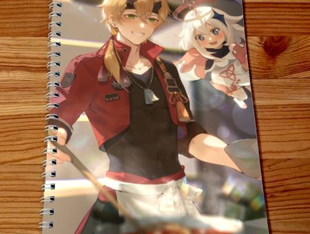 Скетчбук Геншин Імпакт Genshin Impact Тома з Паймон SKBK-704