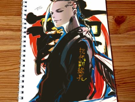 Скетчбук Токійські месники Дракен Tokyo Revengers SKBK-710
