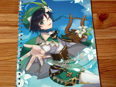 Скетчбук Венти Геншин Імпакт Genshin Impact SKBK-726