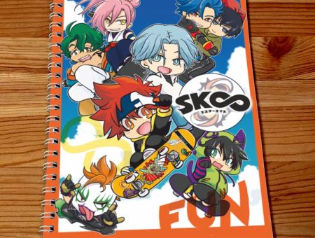 Скетчбук SK8 the Infinity Скейт нескінченність SKBK-745