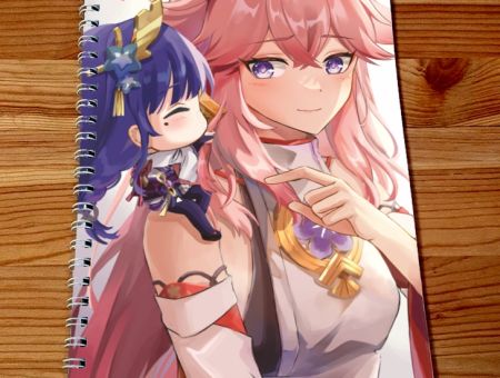 Скетчбук Яе Міко Геншин Імпакт Genshin Impact SKBK-747