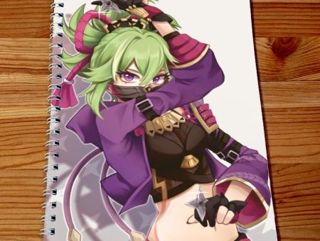 Скетчбук Кукі Сінобу Геншин Імпакт Genshin Impact SKBK-752