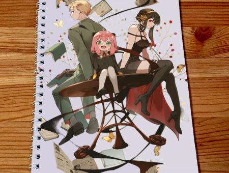 Скетчбук Сім'я шпигуна Spy x Family Аня Ллойд та Йор SKBK-759