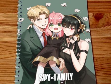 Скетчбук Сім'я шпигуна Spy x Family Аня Ллойд та Йор SKBK-762
