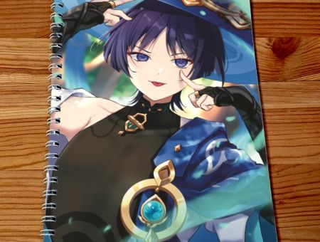 Скетчбук Скарамучча Геншин Імпакт Genshin Impact SKBK-828