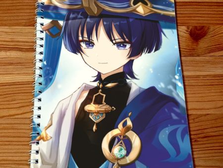 Скетчбук Скарамучча Геншин Імпакт Genshin Impact SKBK-829