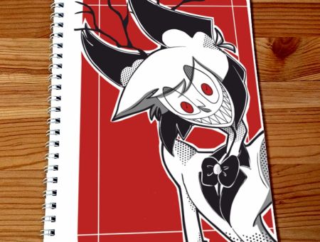 Скетчбук Готель Газбін Аластор Hazbin hotel SKBK-840