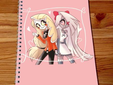 Скетчбук Готель Хазбін Веггі Чарлі Hazbin hotel SKBK-841