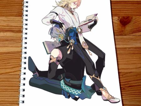 Скетчбук Геншин Імпакт Genshin Impact SKBK-878