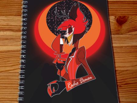 Скетчбук Готель Газбін Аластор Alastor Hazbin hotel SKBK-918
