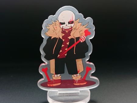 Акриловая фигурка Санс красные кости Undertale СТ-0011-03