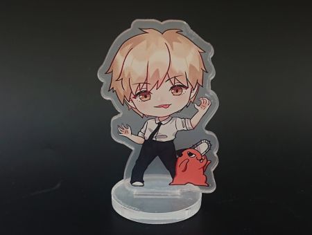 Акриловая фигурка Дэнджи и Почита Человек-бензопила Chainsaw Man СТ-0032-02