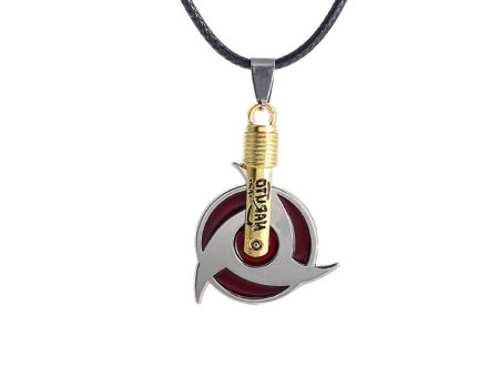 Кулон Naruto Itachi Sharingan №0004 зі шнурком , рухливий 