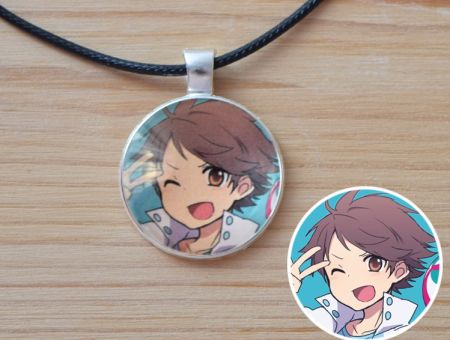 Кулон Волейбол!! Haikyuu!! Ойкава Тоору №945-0126 , 25мм, з чорним шнурком