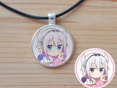 Кулон Канна Камуй Кобаяші покоївка дракон Kobayashi-san Chi no Maid Dragon №945-0173 , 25мм