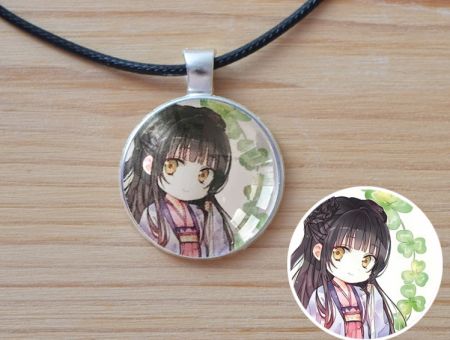 Кулон Цзян Яньлі Mo Dao Zu Shi Магістр диявольського культу №945-0240, 25мм, з чорним шнурком