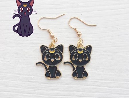 №0039 Серьги-гачки Сейлор мун Луна Sailor Moon 1 пара