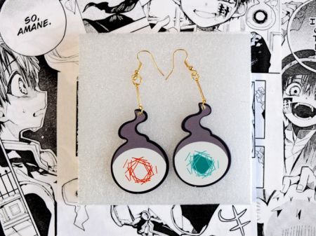 Серьги-крючки №0006 Toilet-bound Hanako-kun , Хакудзёдаи, 1 пара