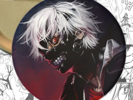 Значок аниме Tokyo Ghoul Токийский гуль 000471
