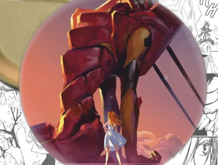 Значок аниме Evangelion 000483