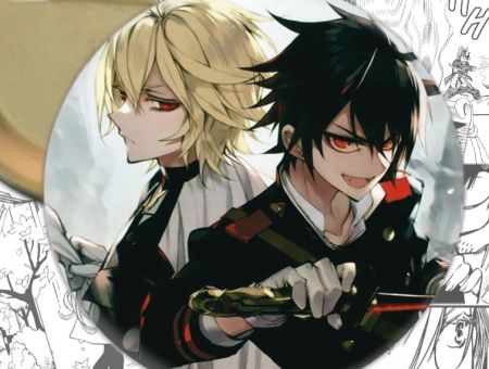 Значок Останній Серафим 000485 аніме Owari no Seraph