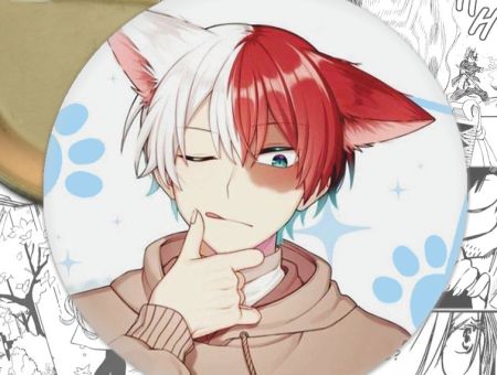 Значок Моя геройська академія Шото Тодорокі Boku no Hero Academia 000502