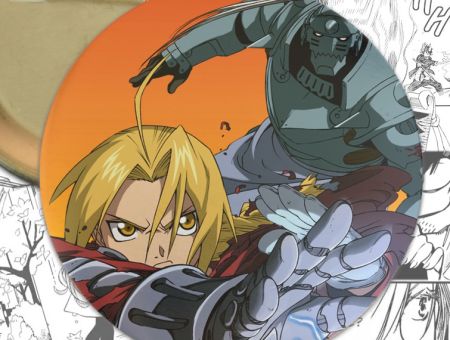 Значок Сталевий Алхімік Fullmetal Alchemist 000512 