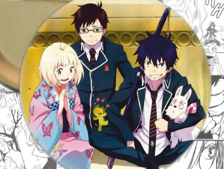 Значок Blue Exorcist 000521