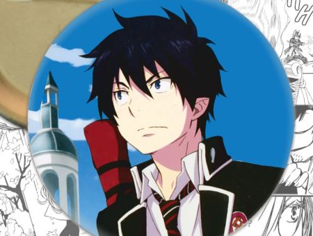 Значок Blue Exorcist 000523