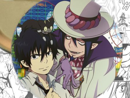 Значок Blue Exorcist 000524