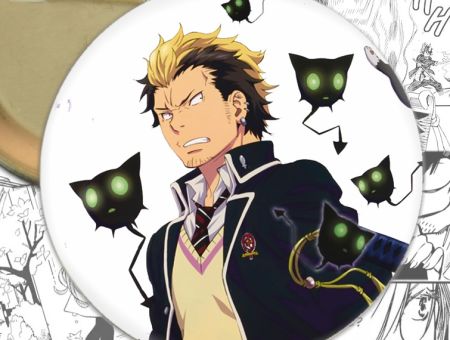 Значок Blue Exorcist 000533