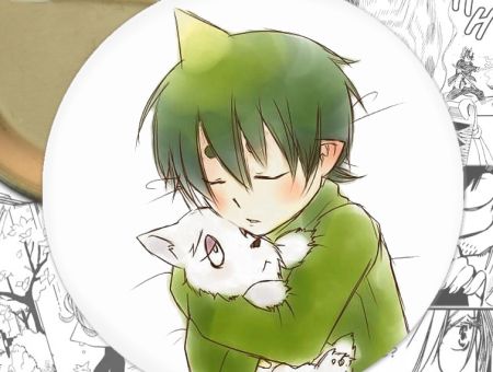 Значок Blue Exorcist 000553