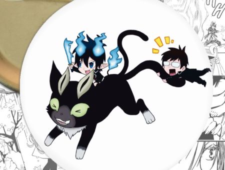 Значок Blue Exorcist 000555