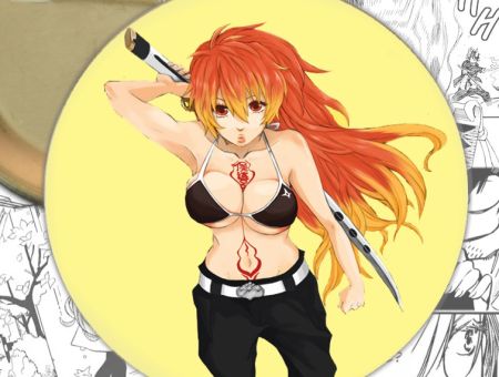 Значок Blue Exorcist 000559