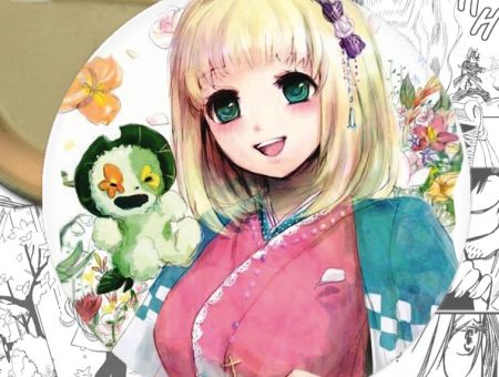 Значок Blue Exorcist 000563