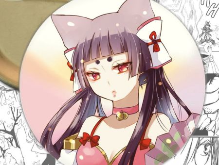 Значок Blue Exorcist 000564